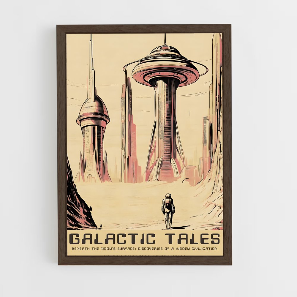 Poster sublime illustration de science-fiction – affiche Art spatial (vue 5)